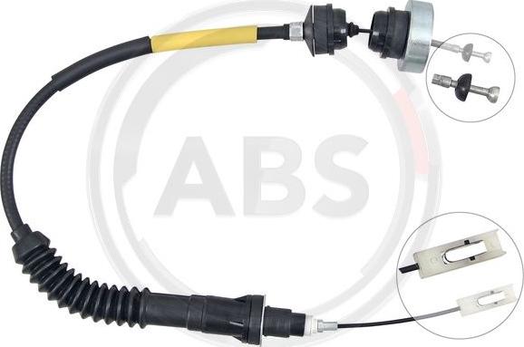 A.B.S. K27002 - Трос, управление сцеплением abcparts.ee