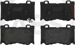 A.B.S. P56084 - Тормозные колодки, дисковые, комплект abcparts.ee