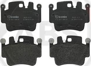 A.B.S. P65009 - Тормозные колодки, дисковые, комплект abcparts.ee