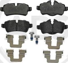 A.B.S. P06052 - Тормозные колодки, дисковые, комплект abcparts.ee