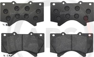 A.B.S. P83107 - Тормозные колодки, дисковые, комплект abcparts.ee