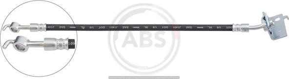 A.B.S. SL 1033 - Тормозной шланг abcparts.ee