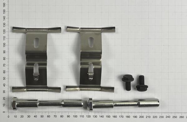 ABTEX ACK1127 - Комплектующие для колодок дискового тормоза abcparts.ee