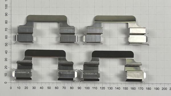 ABTEX ACK1222 - Комплектующие для колодок дискового тормоза abcparts.ee