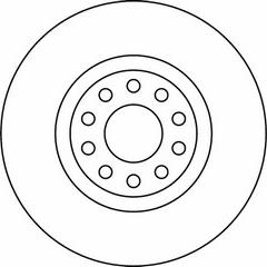 ABTEX BD908V - Тормозной диск abcparts.ee