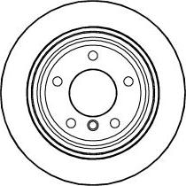 ABTEX BD615V - Тормозной диск abcparts.ee