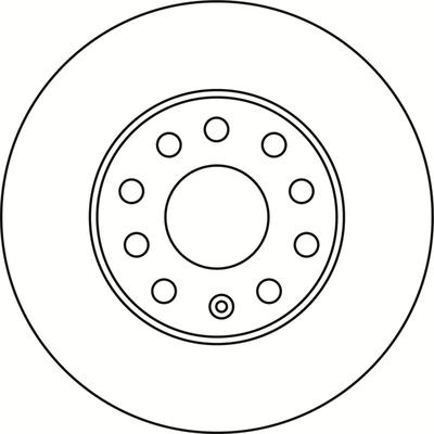 ABTEX BD1948V - Тормозной диск abcparts.ee