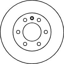 ABTEX BD1402V - Тормозной диск abcparts.ee