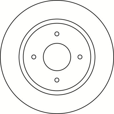 ABTEX BD1530HS - Тормозной диск abcparts.ee