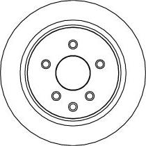 ABTEX BD1180V - Тормозной диск abcparts.ee