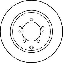 ABTEX BD1234V - Тормозной диск abcparts.ee