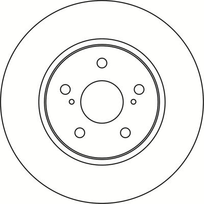 ABTEX BD2200V - Тормозной диск abcparts.ee