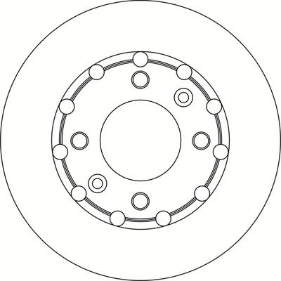 ABTEX BD2203S - Тормозной диск abcparts.ee
