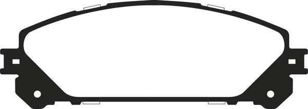 ABTEX PLU4659 - Тормозные колодки, дисковые, комплект abcparts.ee