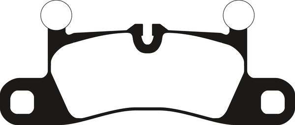 ABTEX PLU4655 - Тормозные колодки, дисковые, комплект abcparts.ee