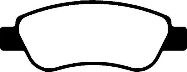 ABTEX PLU1211 - Тормозные колодки, дисковые, комплект abcparts.ee