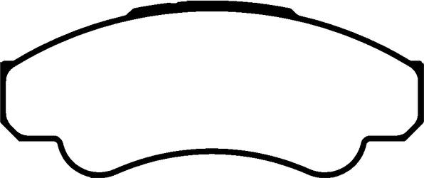 ABTEX PLU3915 - Тормозные колодки, дисковые, комплект abcparts.ee