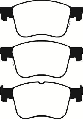 ABTEX PLU2460 - Тормозные колодки, дисковые, комплект abcparts.ee