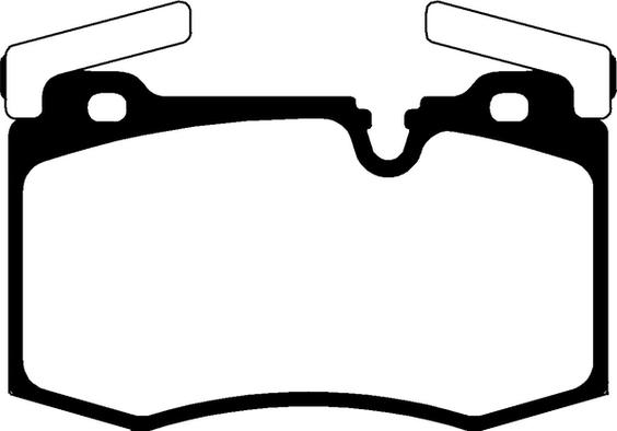 ABTEX PLU2027 - Тормозные колодки, дисковые, комплект abcparts.ee