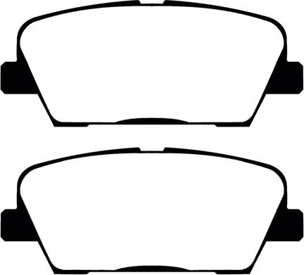 ABTEX PLU2351 - Тормозные колодки, дисковые, комплект abcparts.ee