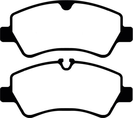 ABTEX PLU2227 - Тормозные колодки, дисковые, комплект abcparts.ee