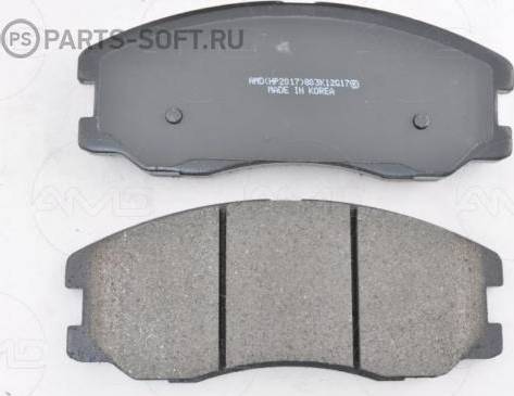 ACDelco 19372214 - Тормозные колодки, дисковые, комплект abcparts.ee