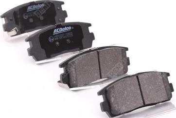 ACDelco 19372227 - Тормозные колодки, дисковые, комплект abcparts.ee