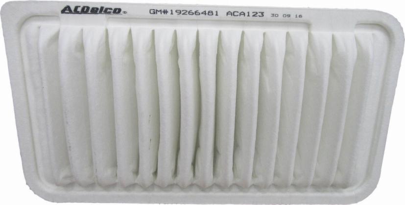 ACDelco ACA123 - Воздушный фильтр двигателя abcparts.ee
