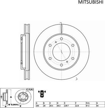 ACDelco ACDR2208 - Тормозной диск abcparts.ee