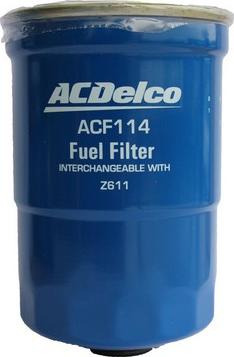 ACDelco ACF114 - Топливный фильтр abcparts.ee