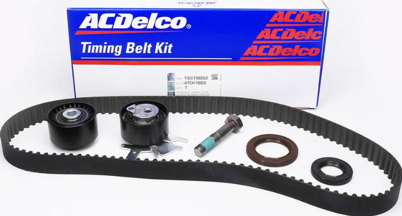 ACDelco ACTCK1603 - Комплект зубчатого ремня ГРМ abcparts.ee