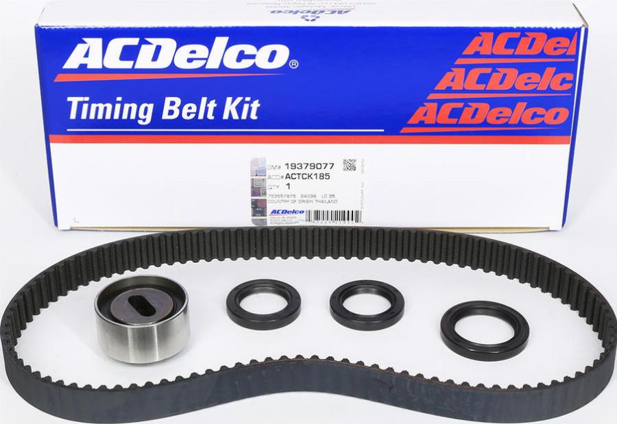 ACDelco ACTCK185 - Комплект зубчатого ремня ГРМ abcparts.ee