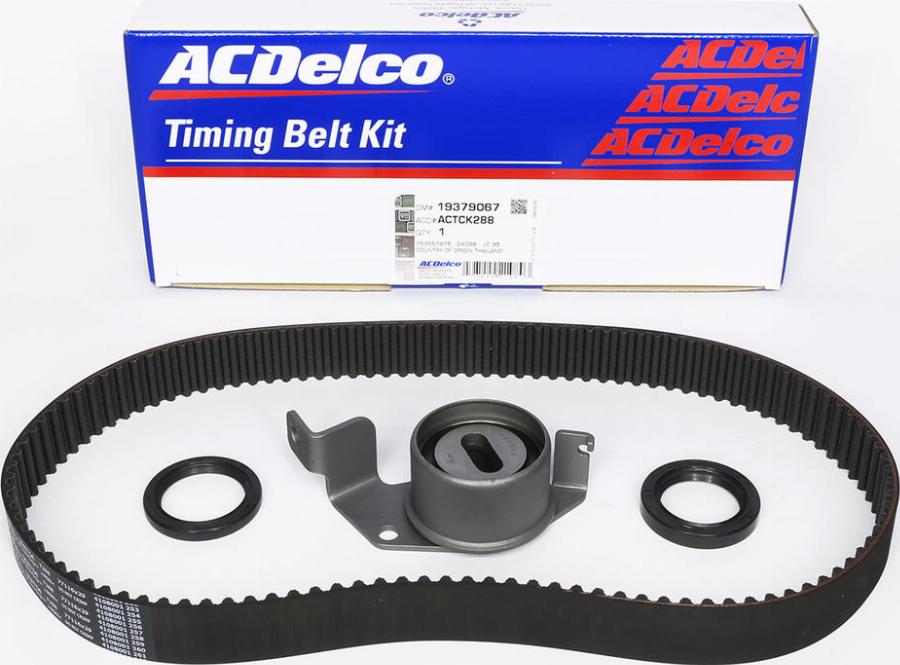 ACDelco ACTCK288 - Комплект зубчатого ремня ГРМ abcparts.ee