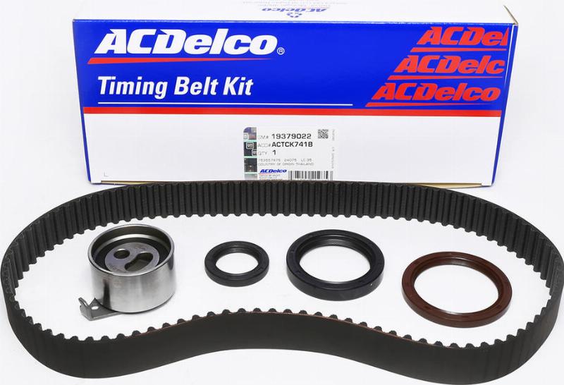 ACDelco ACTCK741B - Комплект зубчатого ремня ГРМ abcparts.ee