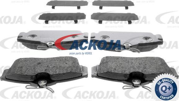ACKOJA A38-0048 - Тормозные колодки, дисковые, комплект abcparts.ee