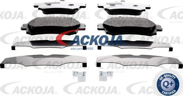 ACKOJA A37-0025 - Тормозные колодки, дисковые, комплект abcparts.ee