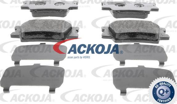 ACKOJA A70-0028 - Тормозные колодки, дисковые, комплект abcparts.ee
