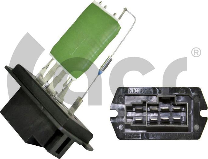 ACR 160263 - Сопротивление, реле, вентилятор салона abcparts.ee