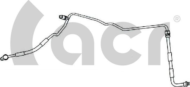 ACR 119274 - Трубопровод высокого / низкого давления, кондиционер abcparts.ee