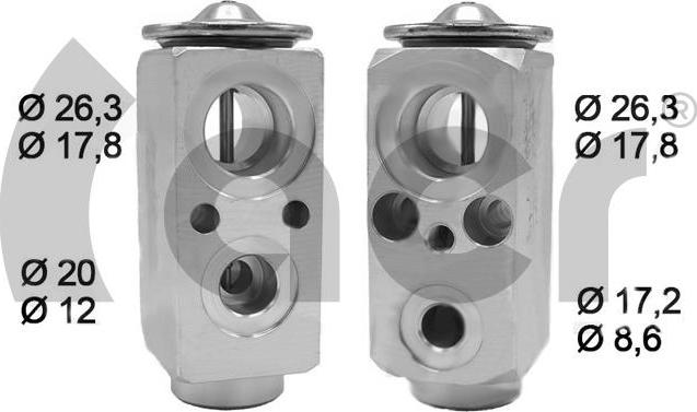 ACR 121472 - Расширительный клапан, кондиционер abcparts.ee