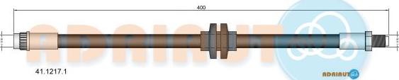 Adriauto 41.1217.1 - Тормозной шланг abcparts.ee