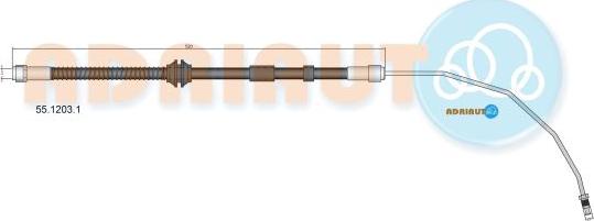 Adriauto 55.1203.1 - Тормозной шланг abcparts.ee