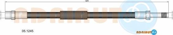Adriauto 05.1245 - Тормозной шланг abcparts.ee