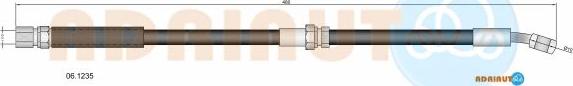 Adriauto 06.1235 - Тормозной шланг abcparts.ee