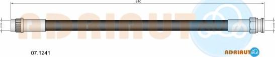 Adriauto 07.1241 - Тормозной шланг abcparts.ee