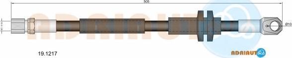 Adriauto 19.1217 - Тормозной шланг abcparts.ee