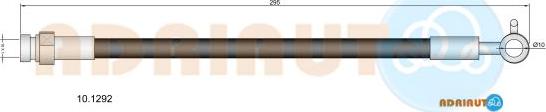 Adriauto 10.1292 - Тормозной шланг abcparts.ee