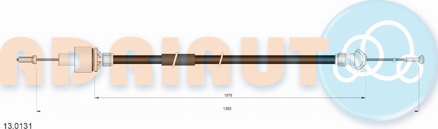 Adriauto 13.0131 - Трос, управление сцеплением abcparts.ee