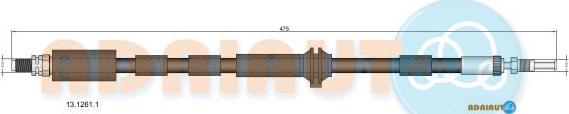 Adriauto 13.1261.1 - Тормозной шланг abcparts.ee