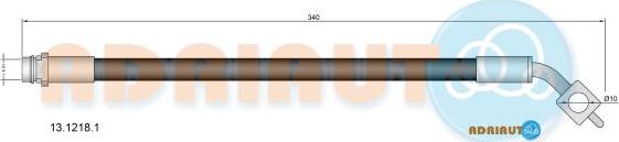 Adriauto 13.1218.1 - Тормозной шланг abcparts.ee